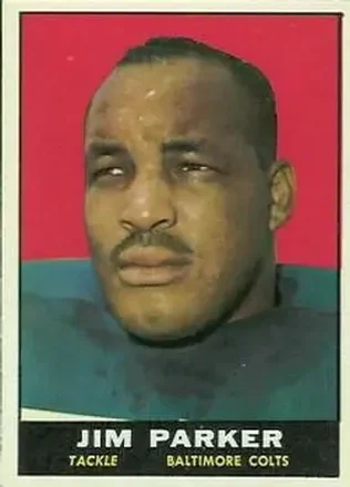 1961 Topps #6 Jim Parker