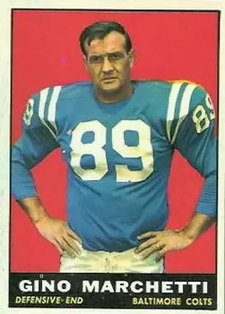 1961 Topps #7 Gino Marchetti