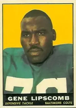 1961 Topps #8 Gene Lipscomb