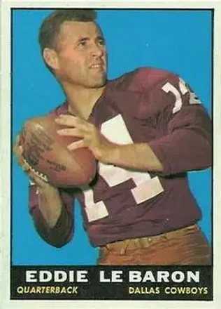 1961 Topps #20 Eddie LeBaron