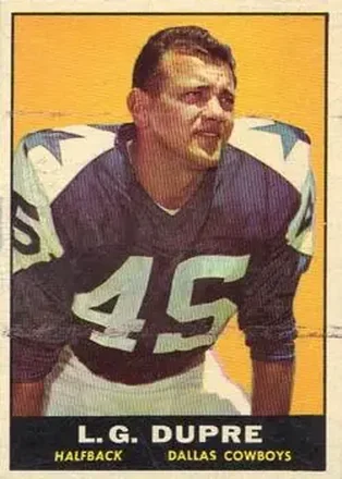 1961 Topps #22 L.G. Dupre