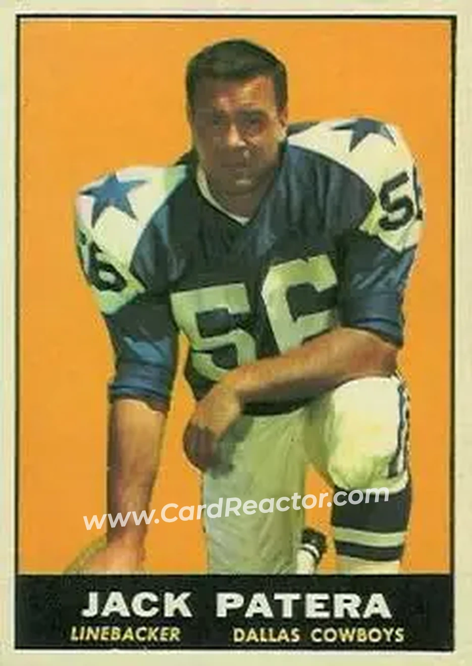 Front of Jack Patera