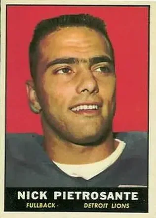 1961 Topps #31 Nick Pietrosante