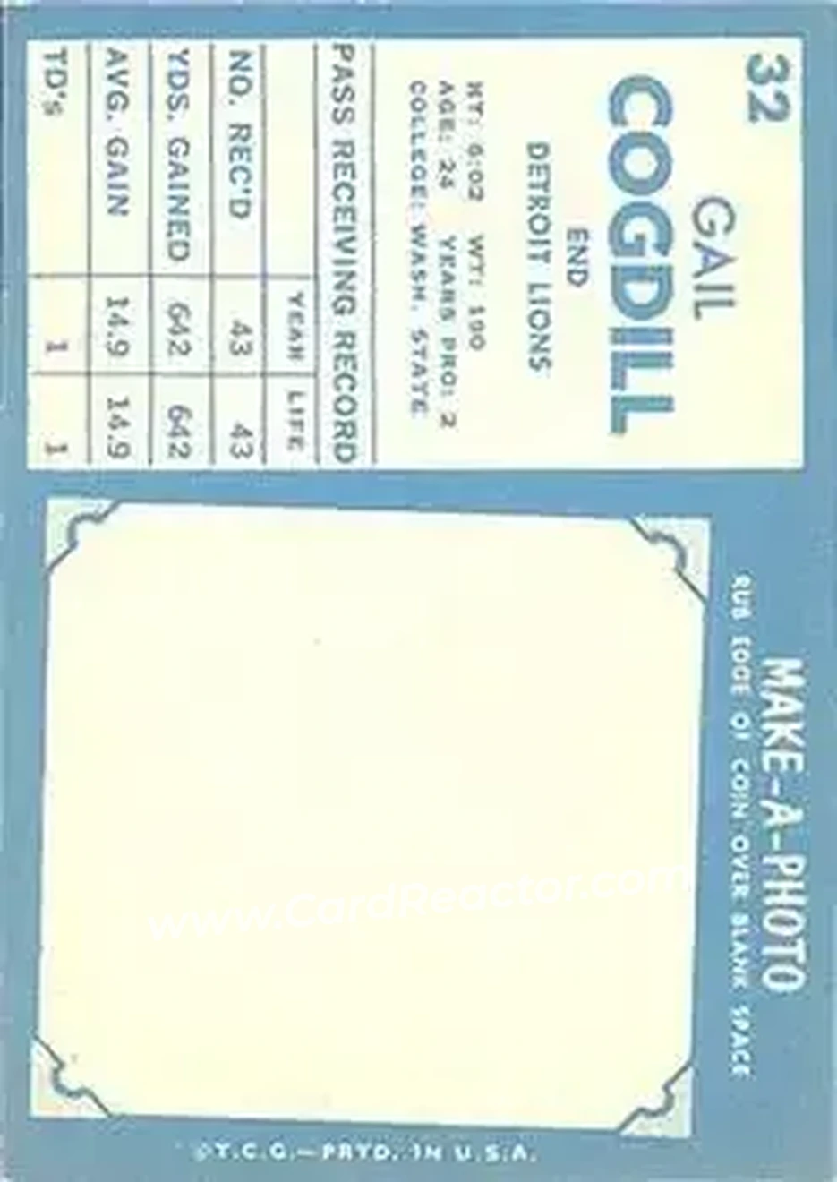 Back of Gail Cogdill