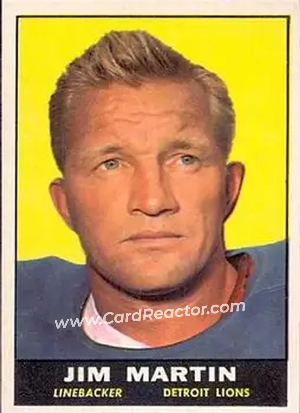Front of Jim Martin