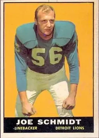 1961 Topps #36 Joe Schmidt