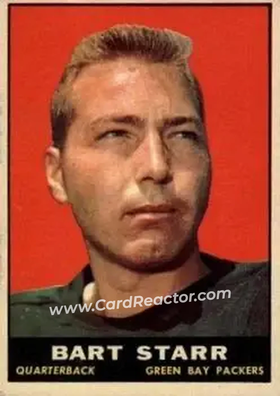 Front of Bart Starr
