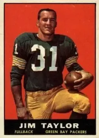 1961 Topps #41 Jim Taylor