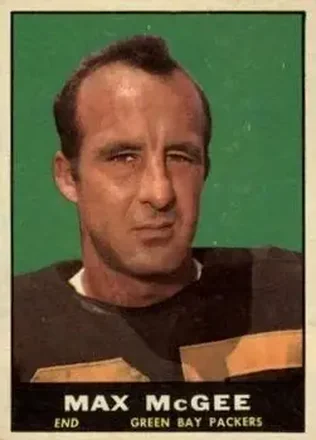 1961 Topps #42 Max McGee
