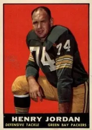 1961 Topps #45 Henry Jordan