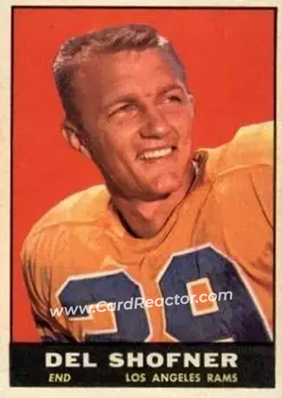 Front of Del Shofner