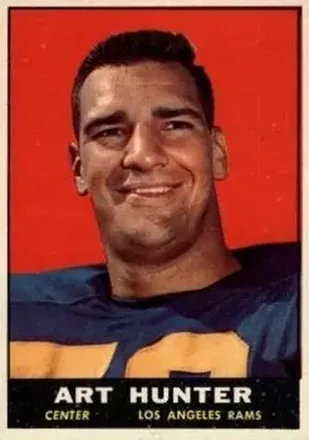 1961 Topps #53 Art Hunter
