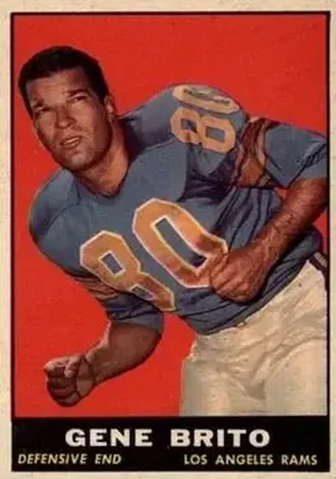 1961 Topps #54 Gene Brito