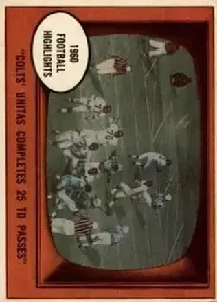 1961 Topps #57 John Unitas