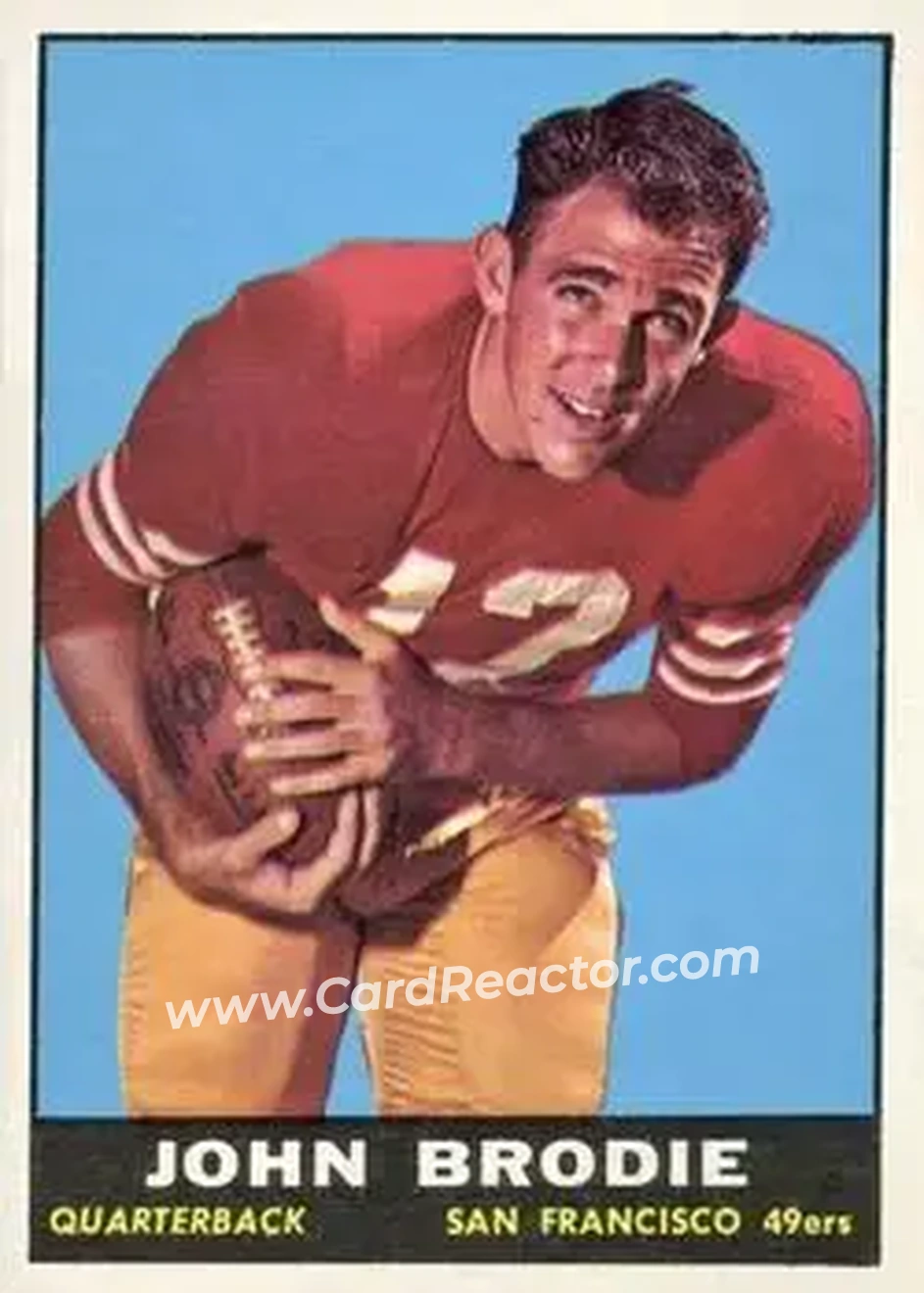 Front of John Brodie