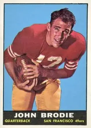1961 Topps #59 John Brodie