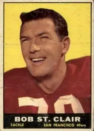1961 Topps #63 Bob St. Clair