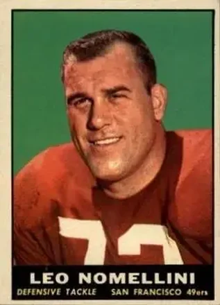 1961 Topps #64 Leo Nomellini