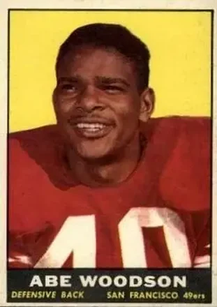 1961 Topps #65 Abe Woodson