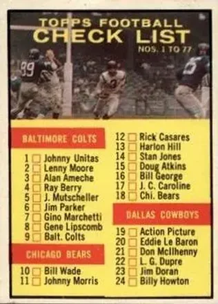 1961 Topps #67 Card #67
