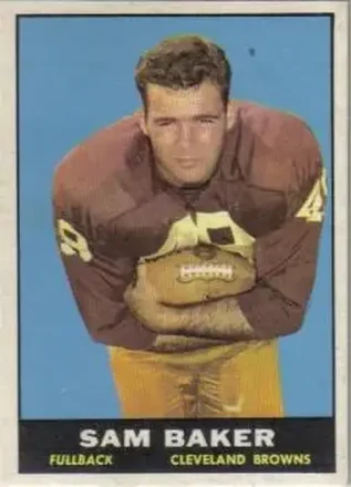 1961 Topps #74 Sam Baker