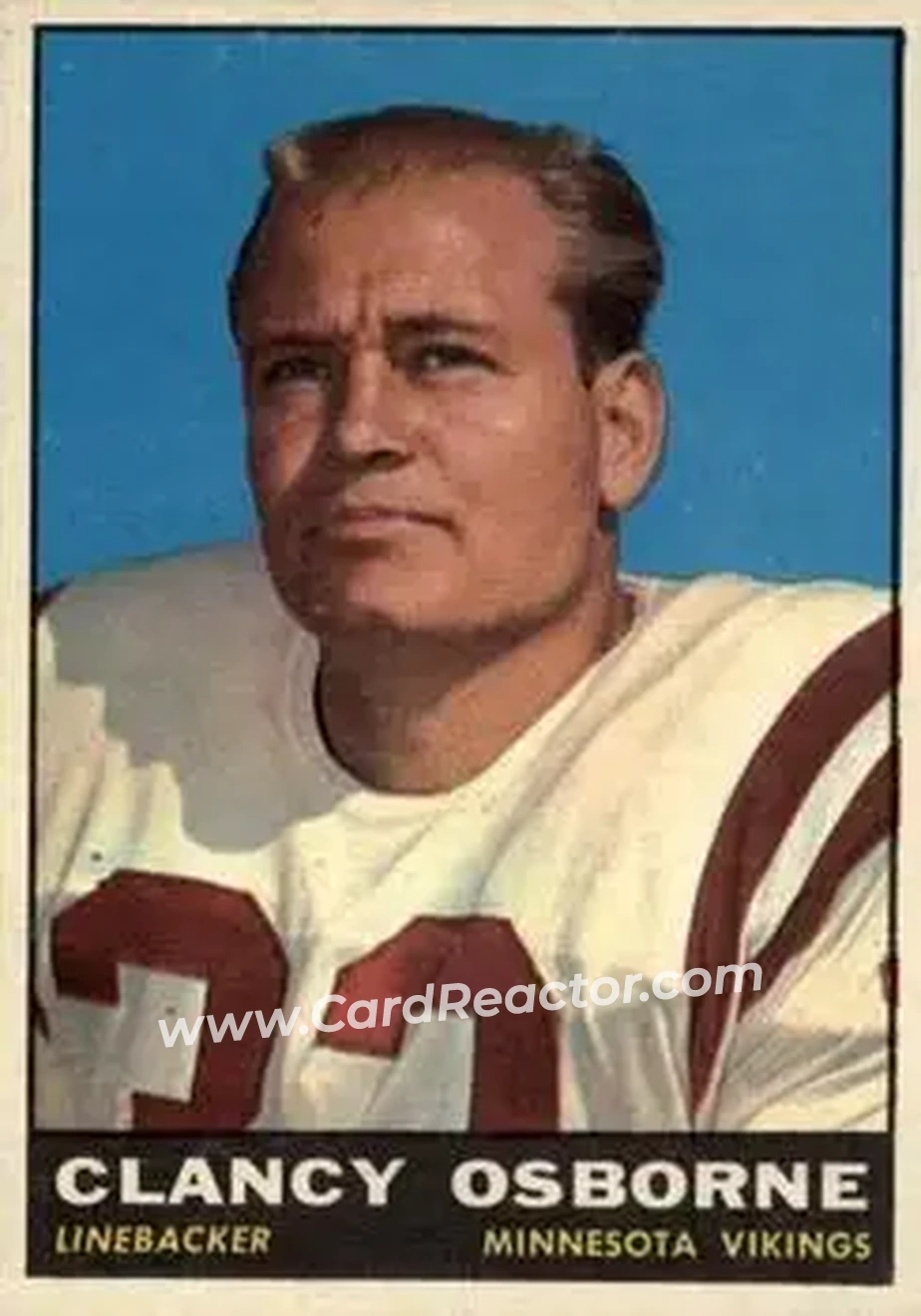 Front of Clancy Osborne