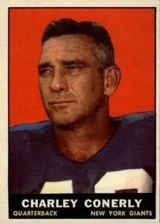 1961 Topps #85 Charley Conerly