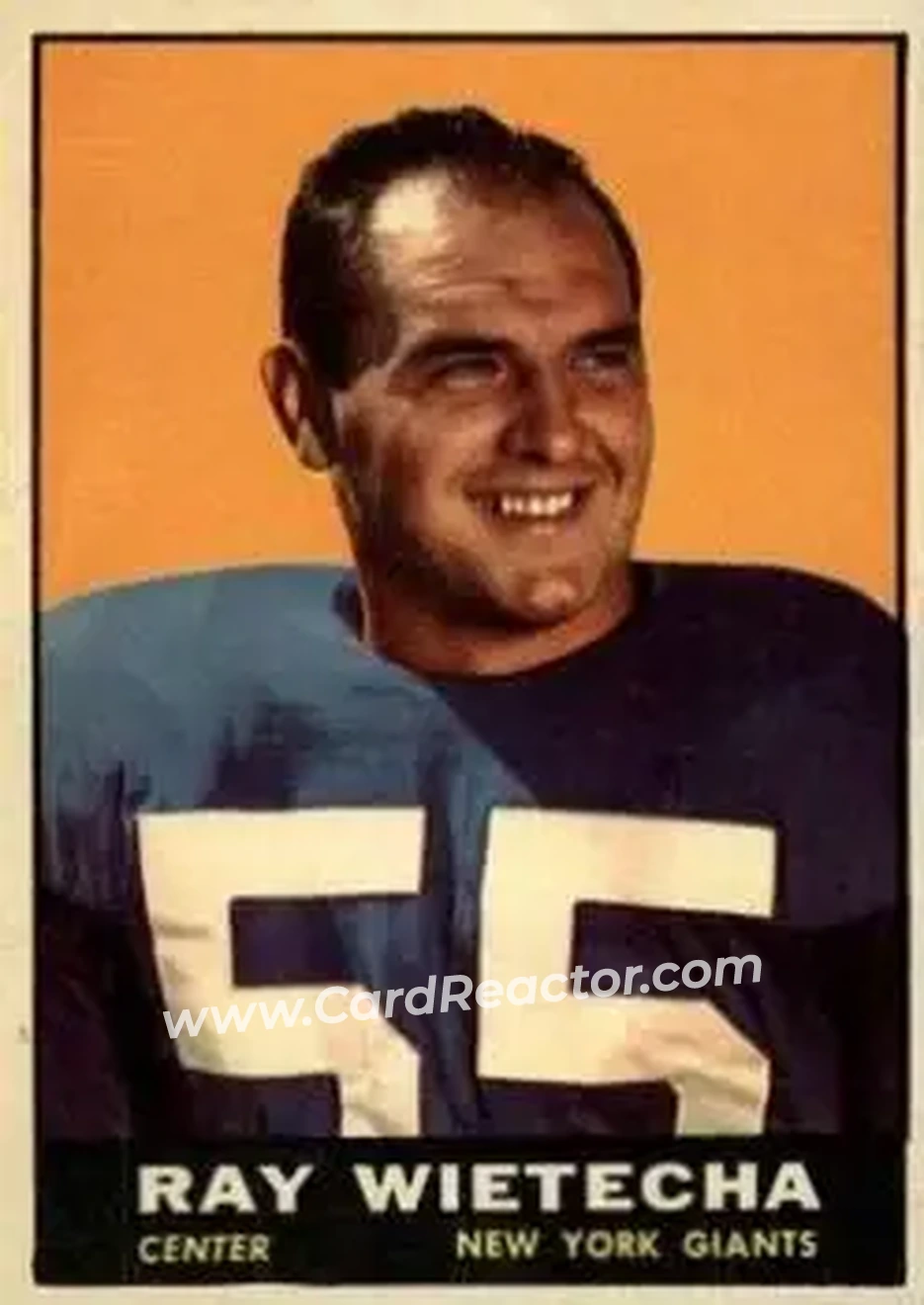 Front of Ray Wietecha