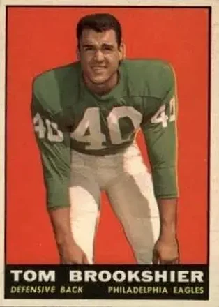 1961 Topps #102 Tom Brookshier