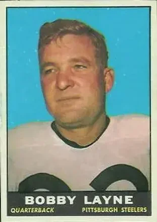 1961 Topps #104 Bobby Layne