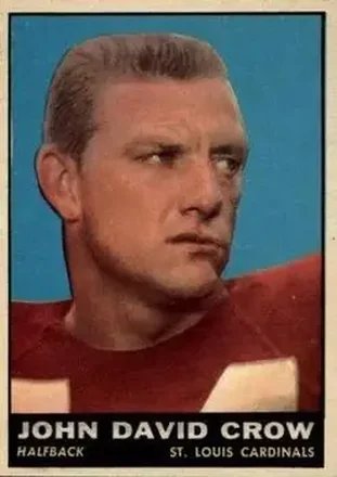 1961 Topps #116 John David Crow