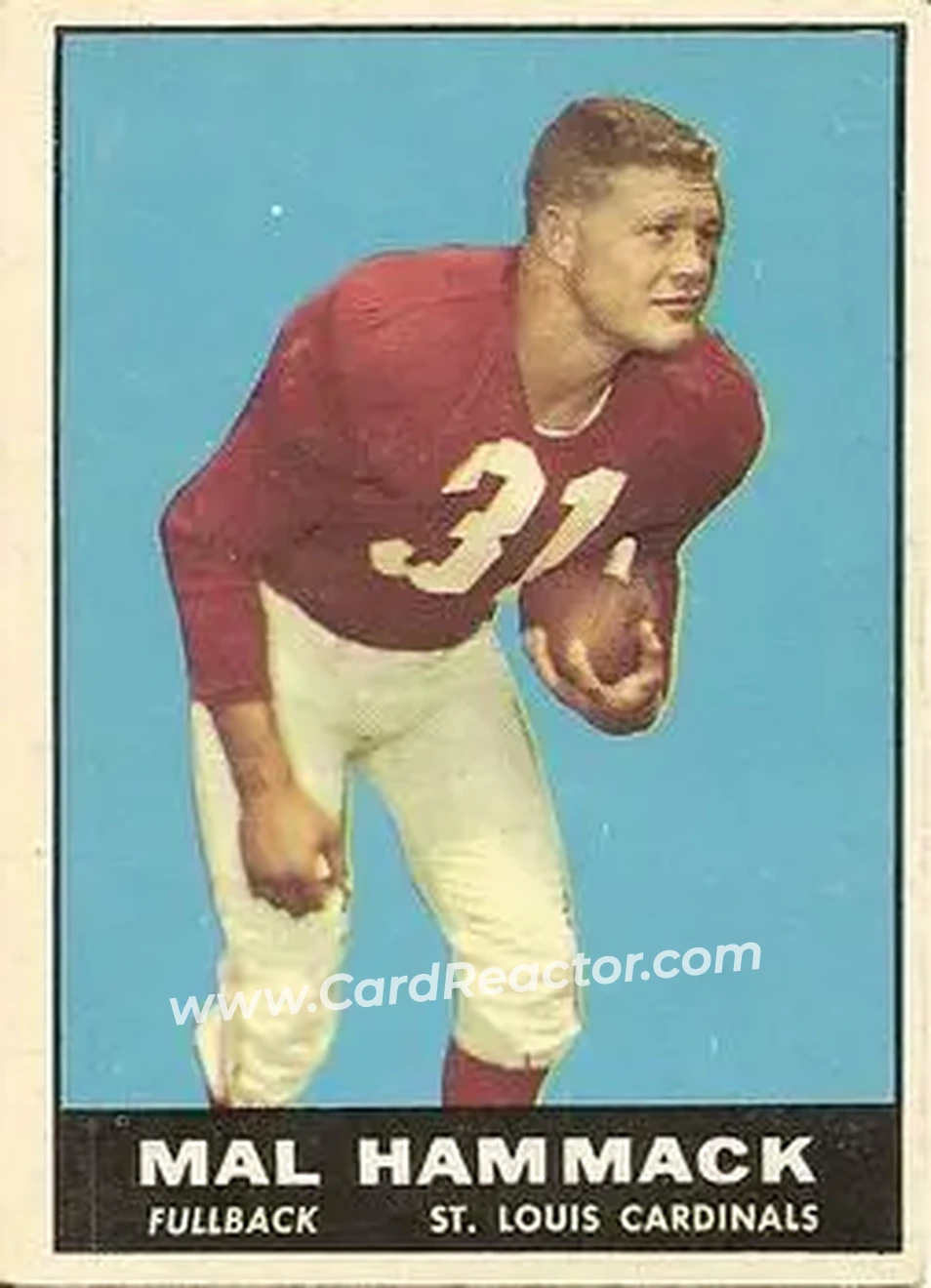 Front of Mal Hammack