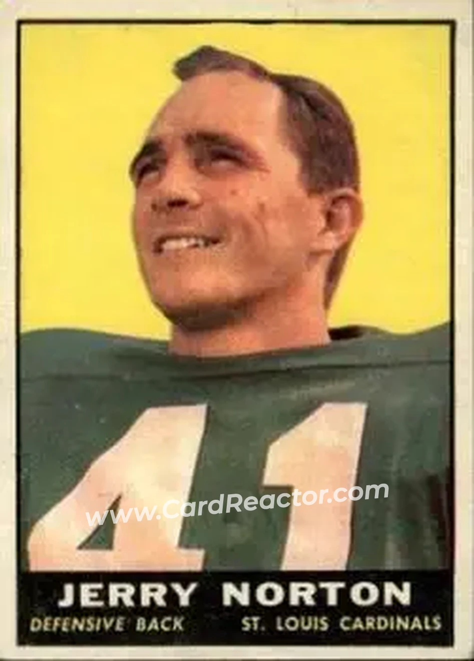 Front of Jerry Norton