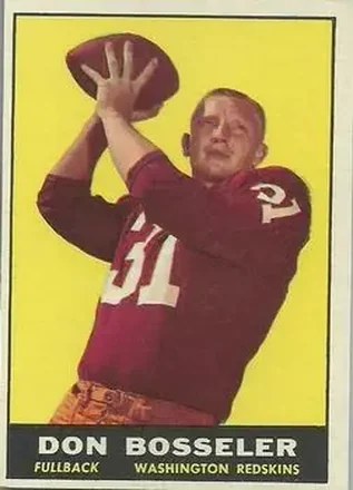 1961 Topps #125 Don Bosseler