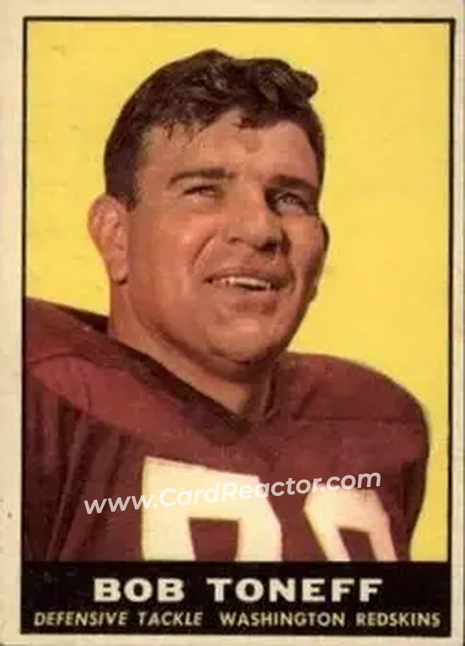Front of Bob Toneff