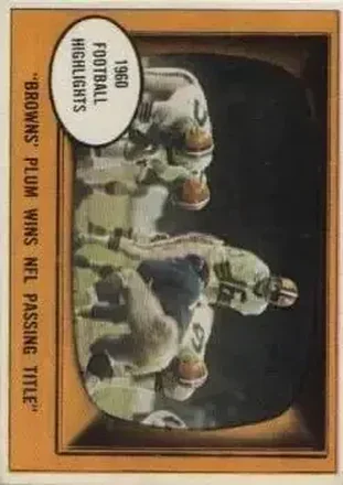 1961 Topps #132 Milt Plum