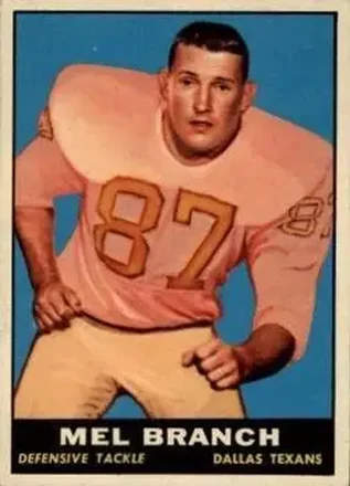 1961 Topps #134 Mel Branch