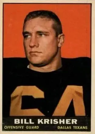 1961 Topps #136 Bill Krisher