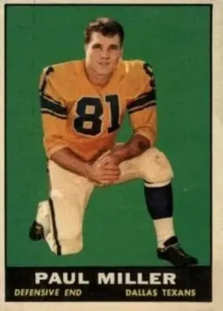 1961 Topps #137 Paul Miller