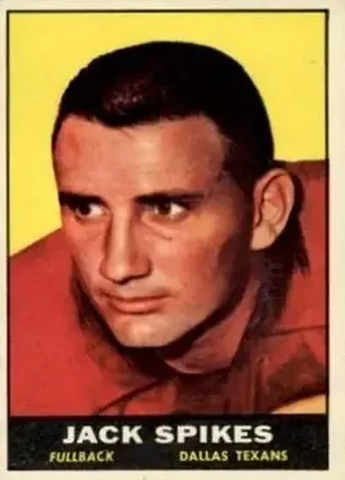 1961 Topps #138 Jack Spikes