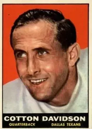 1961 Topps #140 Cotton Davidson