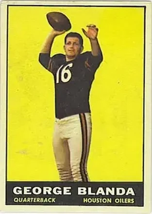 1961 Topps #145 George Blanda