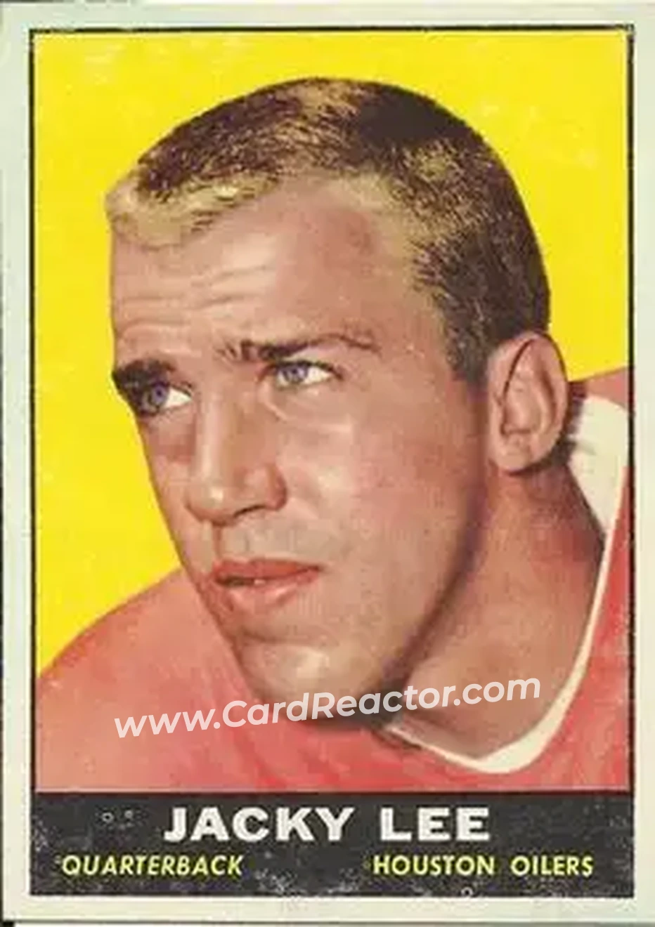 Front of Jack Lee
