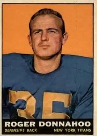 1961 Topps #156 Roger Donnahoo