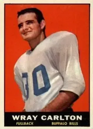 1961 Topps #160 Wray Carlton