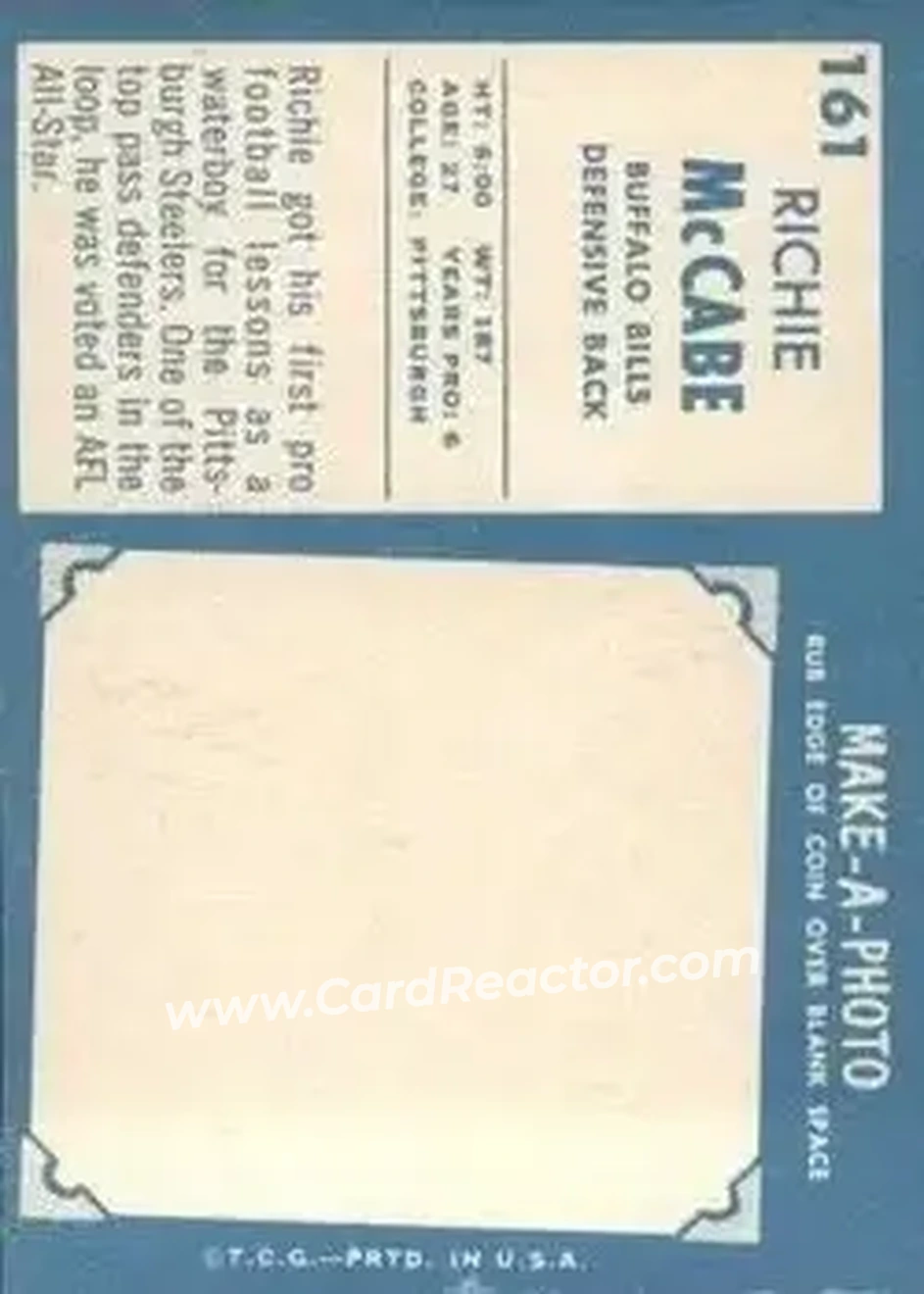 Back of Rich McCabe