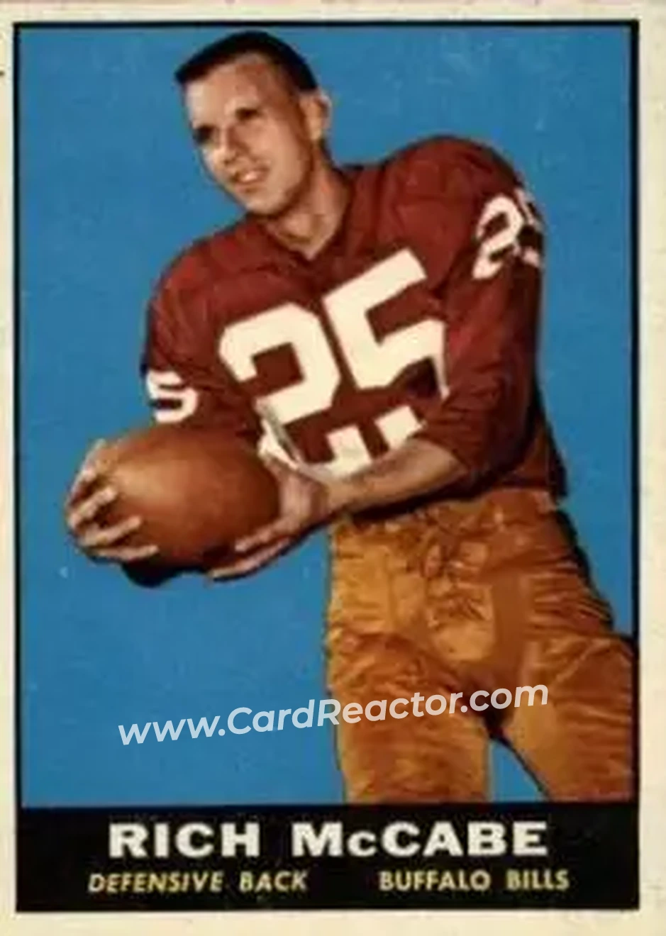 Front of Rich McCabe