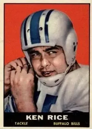 1961 Topps #162 Ken Rice