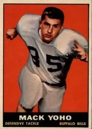 1961 Topps #165 Mack Yoho
