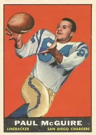 1961 Topps #169 Paul Maguire